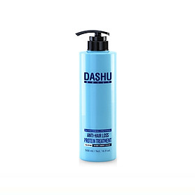 Dầu gội đầu ngăn rụng tóc và chăm sóc da đầu Dashu Daily Anti-Hair Loss Protein Treatment 500ml, dau goi thao duoc han quoc bổ sung Protein, phục hồi tóc uốn, nhuộm, tóc rối, yếu, gãy rụng, hư tổn nhiều, tóc khỏe bóng mượt tự nhiên.