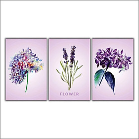 Mua Tranh ghép bộ 3  trang trang trí phòng khách  tranh trang trí nhà hàng khách sạn 20x30cm