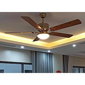 Mua Quạt Trần Động Cơ 3 Số  Sải Cánh Dài 1m47 Cánh Gỗ Cao Cấp Công Suất 90W  Đèn Led 3 Chế Độ