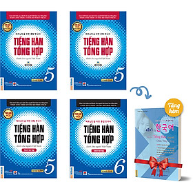 Combo 4 Cuốn Tiếng Hàn Tổng Hợp Dành Cho Người Việt Nam - Cao Cấp 5&6 - Phiên Bản Mới In Màu (Tặng Kèm Cuốn Vui Học Tiếng Hàn Cùng Châu Thùy Trang)