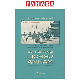 Bài Giảng Lịch Sử An Nam