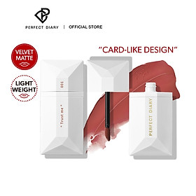 Son Kem Perfect Diary ReadMe Weightless Velvet Lip Stain Matte Cream Long-lasting Makeup 8 Shades 4g