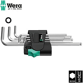 Mua Bộ lục giác đầu bi 950/9 Hex-Plus 1 SB L-key  9 cái  Wera 05073391001