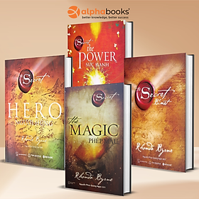 Combo 4 cuốn The Secret , Hero Người Hùng , Secret Bí Mật , Magic Phép Màu , Power Sức Mạnh