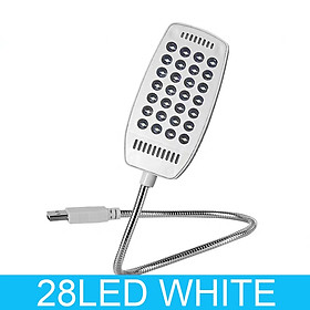 Mua Đèn Led 28 Bóng Thân Kim Loại Có Thể Uốn Cong Cổng Kết Nối Usb Đèn Màn Hình Máy Tính Tăng Cường Độ Ánh Sáng Chống Mỏi Mắt Và Bảo Vệ Mắt - Hàng Nhập Khẩu ( Màu sắc ngẫu nhiên )