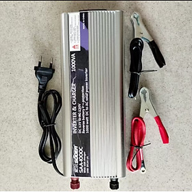 BỘ KÍCH TỪ ĐIỆN 12V LÊN 220V 1000W KIÊM SẠC BÌNH ẮC QUY CAO CẤP CHO MỌI NHÀ