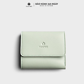 Ví Yuumy ( Thời trang nữ Gập 3 dáng cầm tay nhỏ gọn - Ví da Seasand YV85 )