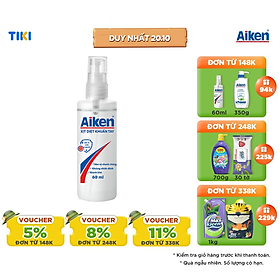 Xịt Diệt Khuẩn Tay Aiken 60ml