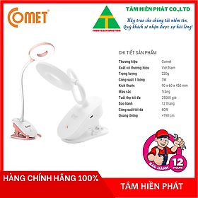 Mua Đèn Bàn Sạc Led Comet CT174 - Màu trắng