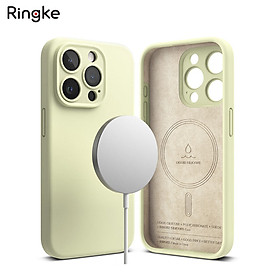 Ốp lưng dành cho iPhone 15 Pro Max/15 Pro/15 Plus/15 RINGKE Silicone Magnetic - Hàng Chính Hãng