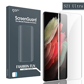 Miếng dán dẻo  3D Gor Samsung Galaxy S21 Ultra - Hàng nhập khẩu