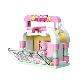 Bộ xếp hình trang điểm, Đồ chơi lắp ráp trang điểm 35020 (lẻ ngẫu nhiên mẫu) - KEEPLAY