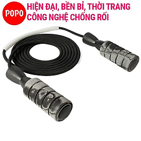 Dây nhảy thể dục POPO tập thể lực hỗ trợ giảm cân với thiết kế chống rối