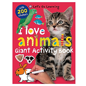 Download sách [Hàng thanh lý miễn đổi trả] I Love Animals: I Love Padded