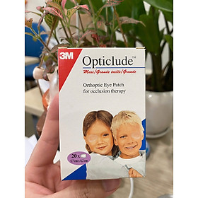 Miếng dán mắt 3M Nexcare nhược thị cỡ lớn 1539 cho trẻ trên 6 tuổi ( bao bì mới)