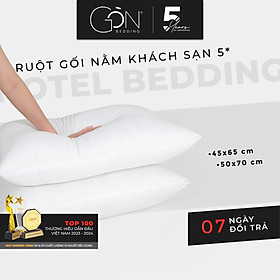 Ruột Gối Nằm Gòn Bedding 50x70 cm (01 cái) - Gòn Lông Vũ / Gòn Bi