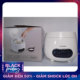 Nồi Cơm Điện Mini đa năng 0.8 lít Lock&Lock EJR326 - Hàng chính hãng
