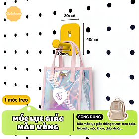 Móc treo lục giác Dola Home treo móc khóa, tai nghe, vật dụng làm việc công dụng đa năng - Phụ kiện bảng Pegboard