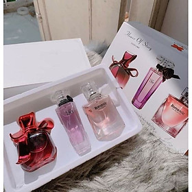 Sản phẩm dụng cụ  trang điểm làm đẹp _ Combo 3 chai nước hoa thủy tinh nữ cao cấp 25ml / 1 , hộp đựng sang trọng , lịch sự có thể dùng làm quà tặng 