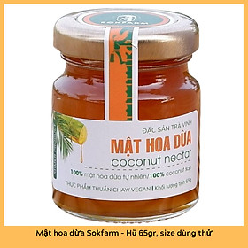 Mật hoa dừa Sokfarm- Cho người ăn kiêng, tiểu đường