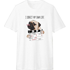 Áo Thun T-shirt Unisex Dotilo I Direct My Own Life HM037 - Trắng