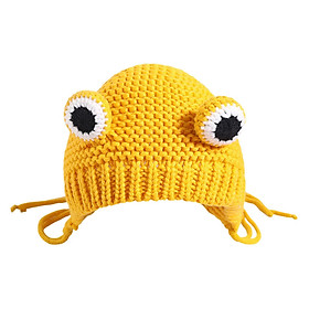 Novelty Kids Winter Frog Hat Cartoon Cosplay Headgear for Children