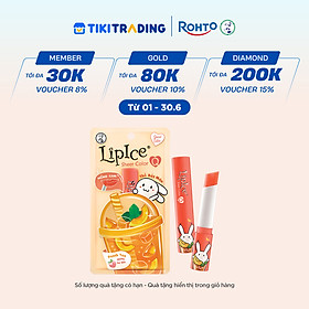 Son dưỡng có màu tự nhiên LipIce Sheer Color Q 2.4g Trà Đào Thỏ 7 Màu 2.4g