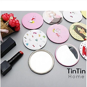 Gương tròn bỏ túi mini TINTIN GMN01