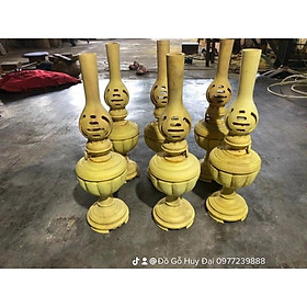 Mua đèn thờ gỗ mít cao 40cm
