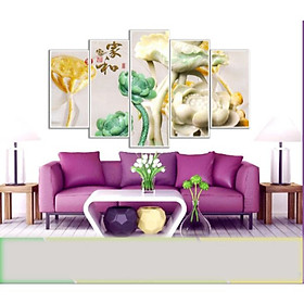 Tranh Treo 3D Phòng Khách |Giả Ngọc |T3M-226