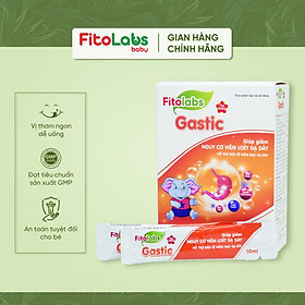 Fitolabs Gastic từ các thảo dược giúp hỗ trợ bảo vệ dạ dày, cải thiện triệu chứng đau do viêm loét dạ dày
