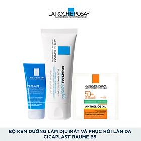Bộ kem dưỡng làm dịu mát và phục hồi làn da La Roche Posay Cicaplast Baume B5 Soothing Repairing Balm
