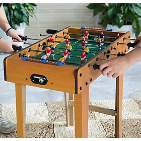 Đồ chơi bàn bi lắc bóng đá chân cao TABLEGAME FUTSAL bằng gỗ 70 40cm