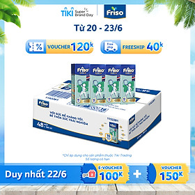 Thùng 48 Hộp Sữa Bột Pha Sẵn Friso Gold Rtd Vani (48 x 180Ml)