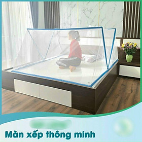 Màn Lưới Chống Muỗi Gấp Gọn Tiện Dụng / Màn Chụp / Mùng Xếp Gấp Gọn Thông Minh