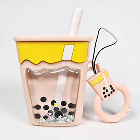 Mua Bao Case Cho Airpods 1/ Airpods 2 Hình Ly Trà Sữa Cao Cấp Liquid