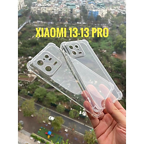 Ốp lưng silicon Xiaomi 13, Xiaomi 13 Pro Chống Sốc Bảo Vệ 4 Góc, khoét mắt camera