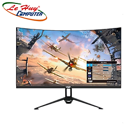 Mua Màn Hình VSP VL24 (CM2406H) (23.6 inch/ FHD/ VA/ 75Hz/ 12ms/ 250nits/ HDMI+VGA/ Cong (Đen/Trắng) - Hàng Chính Hãng