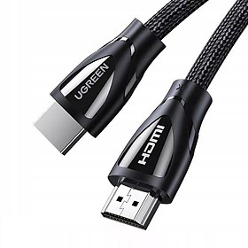 Cáp HDMI 2.1  3M 2.1 8K 60Hz 48Gbps 4k 120 hz màu đen độ phân giải siêu Cao Ugreen HD80404W140 - Hàng chính hãng