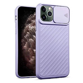 Ốp Lưng dành cho iPhone 13 Pro Max, 13/13 Pro có nắp bảo vệ camera, mặt lưng có vân chống trơn