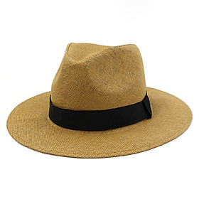 Mũ Phớt Fedora Nam Nữ Rộng Vành Mugout MC06 - Nón Phớt Vintage, Đi Biển, Chất Cói | Mũ Chất