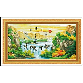 Tranh chữ thập thêu 100% Tiền Vào Như Nước A1089 -ĐH