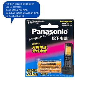 Mua Pin AAA Sạc Panasonic ( Pin điện thoại mẹ con )