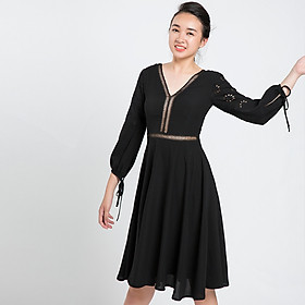 Đầm Xòe Hity DRE075 Fit & Flare (Đen Huyền Bí)