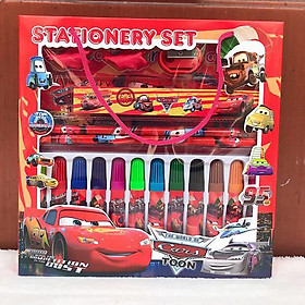 Bộ dụng cụ học tập kèm bút màu dạ set12