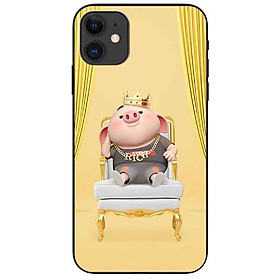 Ốp lưng in cho Iphone 11 Mẫu Heo Vua