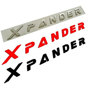 Tem Logo Chữ Nổi Xpander Dán Đuôi Xe Ô To Mitsubishi Xpander - Hot