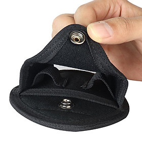 Black Laptop Handcuffs Fanny Pack Utility Case Bag Holder