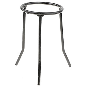 Labs Supplies Black Iron Circular Tripod Stand Support Stand - 5.9" Tall