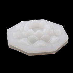 Lotus Flower Shaped Plastic Candle Moulds Soap Molds for Home DIY Candle Making Crafts Accessoires 5.5x2.7cm